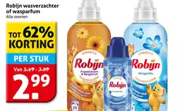 Hoogvliet Robijn Wasverzachter of Wasparfum aanbieding