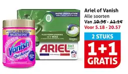 Hoogvliet Ariel of Vanish aanbieding