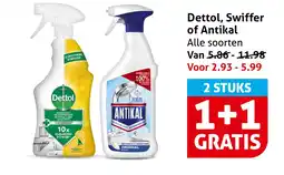 Hoogvliet Dettol, Swiffer of Antikal aanbieding