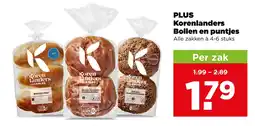 PLUS PLUS Korenlanders Bollen en puntjes aanbieding