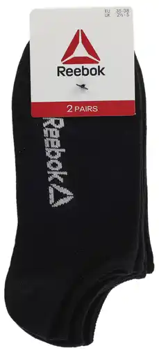 Dirk Reebok Sneakersokken zwart-wit 35-46 aanbieding