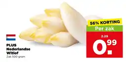 PLUS PLUS Nederlandse Witlof aanbieding