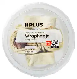 PLUS PLUS Wraphapje Carpaccio aanbieding