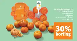Albert Heijn AH Mandarijnen Groot of Leanri Mandarijnen aanbieding