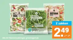 Albert Heijn Alle AH Kleinverpakkingen Groentegemak aanbieding