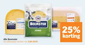 Albert Heijn Alle Beemster aanbieding