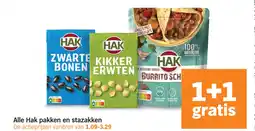 Albert Heijn Alle Hak Pakken en Stazakken aanbieding