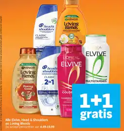 Albert Heijn Alle Elvive, Head & Shoulders en Loving Blends aanbieding