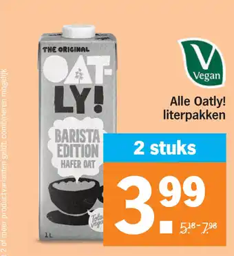 Alle Oatly! Literpakken