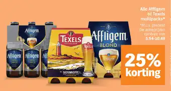 Alle Affligem of Texels Multipacks