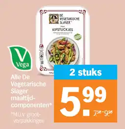 Albert Heijn Alle De Vegetarische Slager Maaltijdcomponenten aanbieding