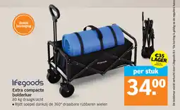 Albert Heijn LifeGoods Extra Compacte Bolderkar aanbieding