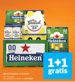 Albert Heijn Alle 0.0 Heineken en Grolsch aanbieding