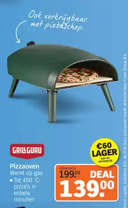 Albert Heijn Grillguru Pizzaoven aanbieding
