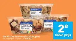 Albert Heijn Alle AH Luxe Noten in Cups aanbieding