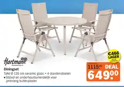 Albert Heijn Hartman Diningset aanbieding
