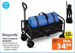 Albert Heijn Lifegoods Extra Compacte Bolderkar aanbieding