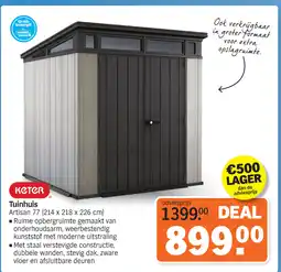 Albert Heijn Keter Tuinhuis aanbieding