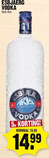 Super Dirck 3 Esbjærge vodka aanbieding