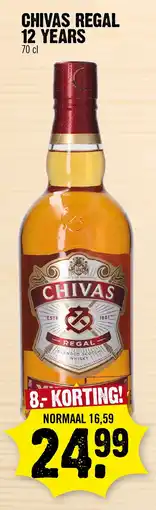 Super Dirck 3 Chivas Regal 12 Years aanbieding