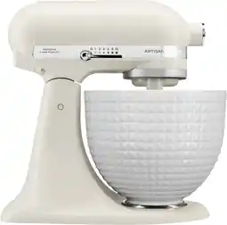 Bol.com Kitchenaid Artisan 5KSM156CXEPL - Keukenmachine - 4,7L - Porcelein Wit - 3 Menghaken aanbieding