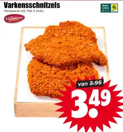 Dirk de Vleeschmeesters Varkensschnitzels aanbieding