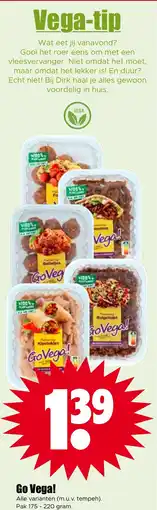 Dirk Go Vega! aanbieding