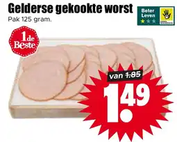 Dirk Gelderse gekookte worst aanbieding