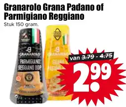 Dirk Granarolo Grana Padano of Parmigiano Reggiano aanbieding