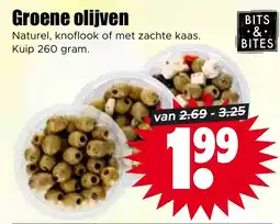 Dirk Bits & Bites groene olijven aanbieding