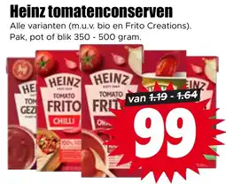 Dirk Heinz tomatenconserveren aanbieding