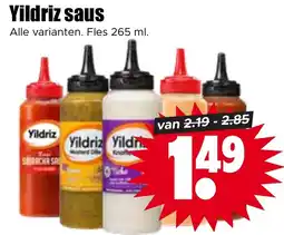 Dirk Yildriz saus aanbieding