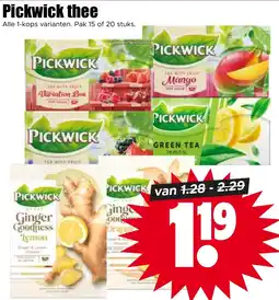 Dirk Pickwick thee aanbieding
