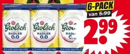 Dirk Grolsch radler 0.0 aanbieding