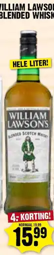 Dirk William Lawson's Blended Whisky aanbieding