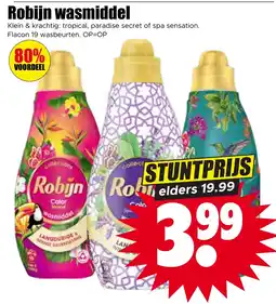 Dirk Robijn Wasmiddel aanbieding