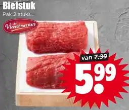 Dirk de Vleeschmeesters Biefstuk aanbieding