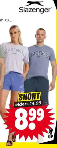 Dirk Slazenger short aanbieding