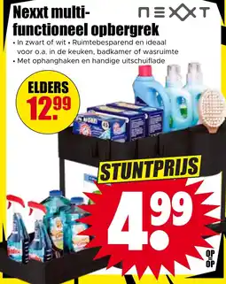 Dirk Nexxt Multi-Functioneel Opbergrek aanbieding