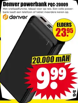 Dirk denver powerbank pqc-20009 aanbieding