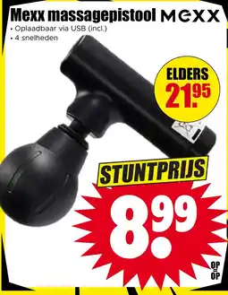Dirk Mexx massagepistool Mexx aanbieding