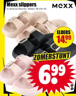 Dirk Mexx slippers aanbieding