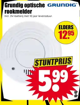 Dirk Grundig optische rookmelder aanbieding