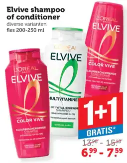 Coop L'Oréal Paris Elvive shampoo of conditioner aanbieding