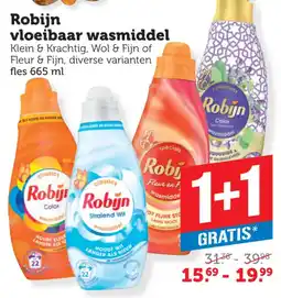 Coop Robijn vloeibaar wasmiddel aanbieding