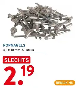Kluswijs popnagels aanbieding