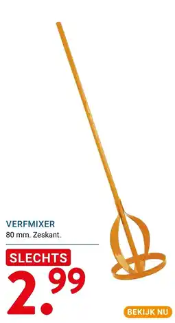 Kluswijs verfmixer aanbieding