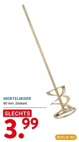 Kluswijs Mortelmixer aanbieding