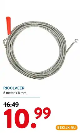 Kluswijs RIOOLVEER aanbieding