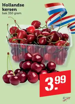 Coop Hollandse kersen aanbieding
